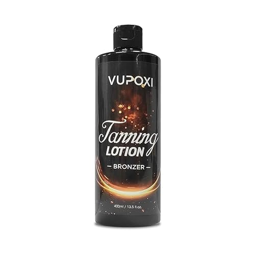 VUPOXI Natural Bronzer Tanning Lotion Organic Coconut oil Self Tanner Tanning Lotion, Brown