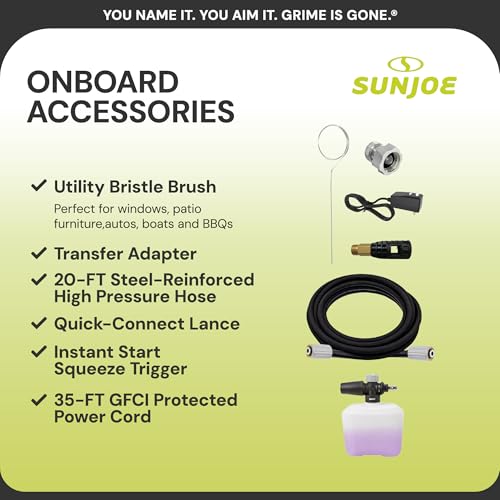 Sun Joe SPX3000-XT 2,200 PSI Pressure Washer
