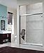 Foremost CVSS6072-CL-SV Cove 1/4" Frameless Sliding Shower Door-CVSS6072-CL-SV