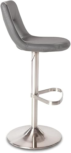 Miniatura 20 de ZURI Taburete giratorio sin brazos de altura ajustable azul oscuro Jazz Azul oscuro,Gris,Pizarra