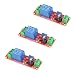 VKLSVAN 3 PCS NE555 DC 12V 0-10 Seconds Adjustable Delay Timer Relay Switch Module Converter Constant Current for Automotive Control System Electrical Equipment