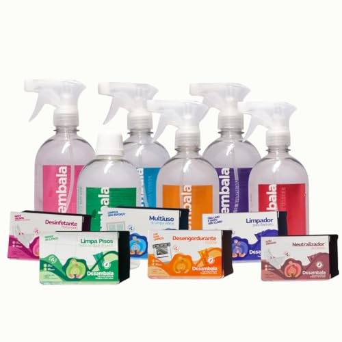 Kit Eco Limpeza Rápida: Vegano, Cruelty-Free e Sem Enxágue para u...