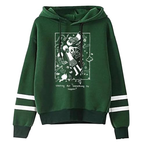 Fosike Omori Hoodie Without Pockets Unisex,Omori Merch Hoodie for Men/Women Pullover Jumpers Sweatshirts