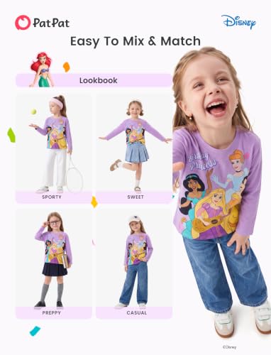 Image of Disney Kids Birthday Shirts 2-9Y, Cute Graphic Tees, Birthday Party Outfit