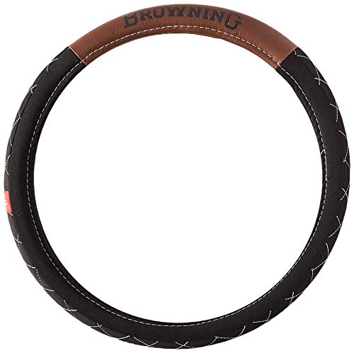Browning Steering Wheel Cover | Heritage | Black/Brown, Single