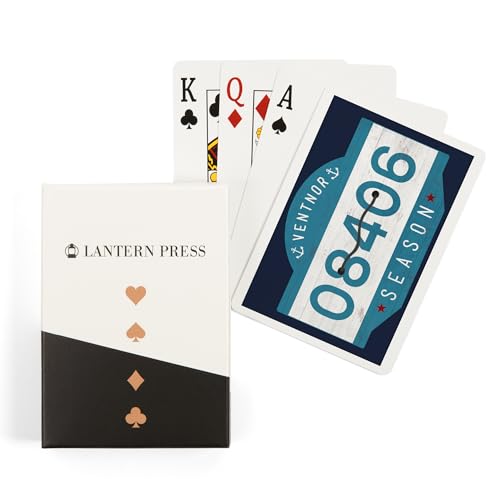 Lantern Press Ventnor Nueva Jersey Baraja Poker