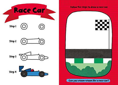 My First Learn-To-Draw: Things That Go: Coloring Book for Toddlers with 25 Wipe Clean Activities and Marker (My First Wipe Clean How-To-Draw) 7 My First Learn-To-Draw: Things That Go: Coloring Book for Toddlers with 25 Wipe Clean Activities and Marker (My First Wipe Clean How-To-Draw)