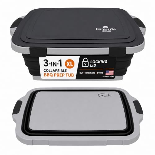 Grande Home Collapsible BBQ Prep Tub XL