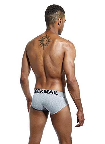 JOCKMAIL Mens Brief Sport Breathable Underpants Sexy Pouch Boxer Brief 5