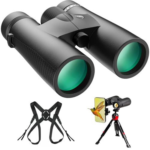 Binoculares 15X45 HD impermeables con trípode y adaptador miniatura 1