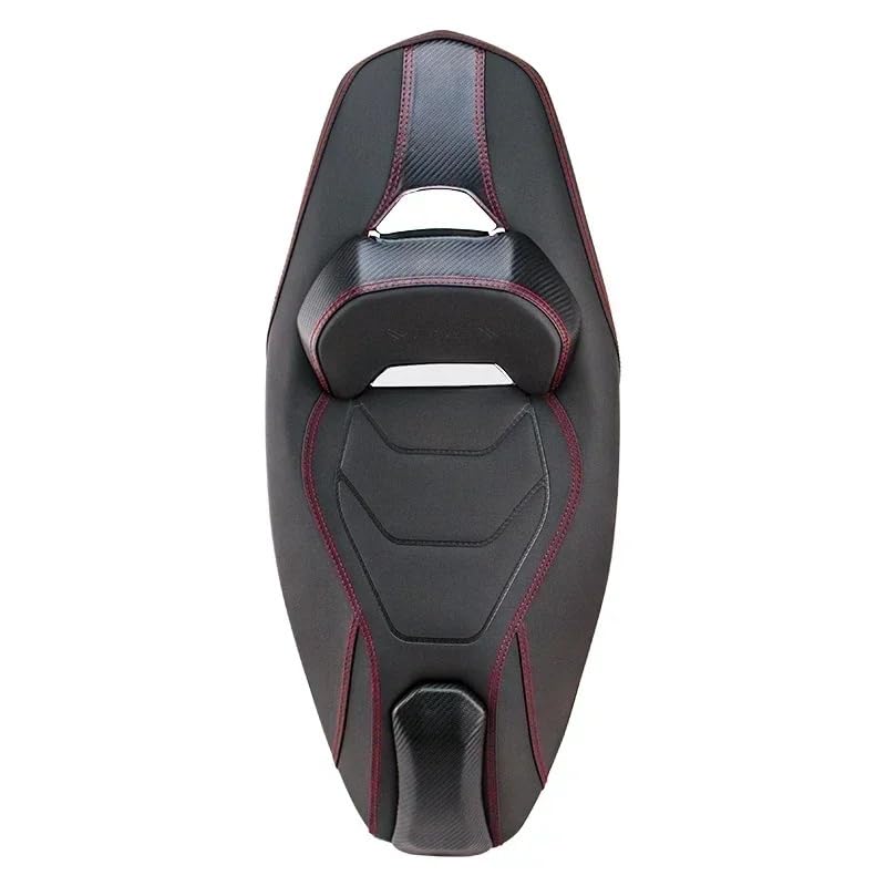 Asiento para NMAX 155 2020-2024 cojín modificado con respaldo cómodo 3