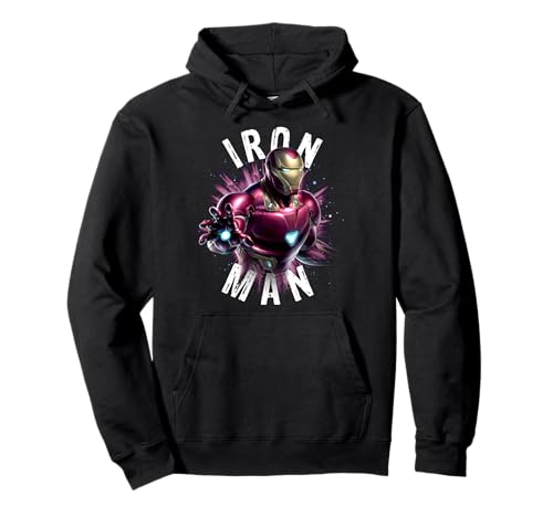 Marvel Avengers Endgame Iron Man Space Poster Pullover Hoodie
