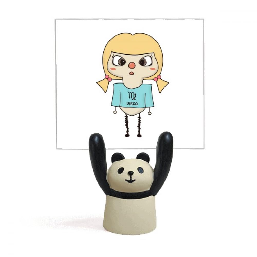 Support pour mémo panda constellation de la Vierge en résine pour bureau - 4