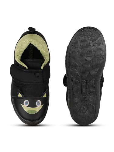 Image of Liberty Lucy&Luke BASTIAN-60 Slip-on Casual Shoes for Kids with PVC Sole | PU Upper Sneakers | Quick-Wear Velcro Closure | Padded Foam Insole | Stylish, Lightweight & Comfortable Footbed