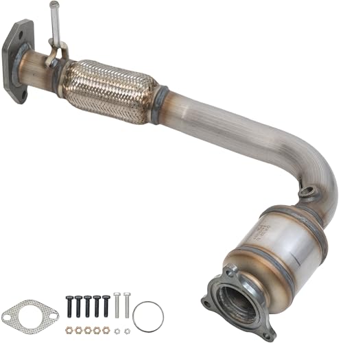 GWTAUTO Front Catalytic Converter Compatible with Chevy Equinox 2015-2017, GMC Terrain 2015-2017, 2.4L, High Flow Catalytic Convertor - EPA Compliant