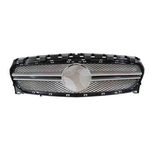 Grille calandre avant argent pour Mercedes Classe CLA W117 2013-2019 style AMG de remplacement