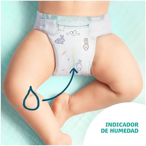 Dodot Pañales Bebé Cuidado Total Talla 3 (6-10 kg), 138 Pañales, Suave Protección de la Piel de Dodot con Ingredientes de Origen Vegetal