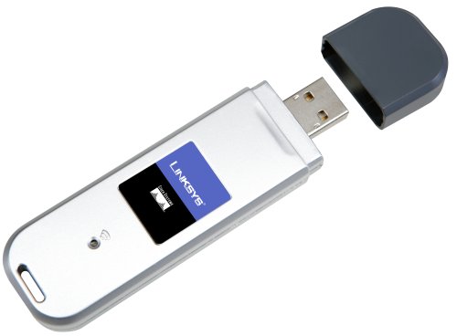 Linksys Compact Wireless-G USB Adapter WUSB54GC - Network adapter - Hi-Speed USB - 802.11b, 802.11g