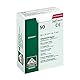 Objektträger Economy geschliffen 90° Grad Mattrand 75x25x1mm zellophaniert 50 St/Box