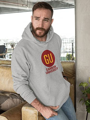 CreateMyTee Gannon University GU Circle Unisex Hooded Sweatshirt - Gannon Golden Knights Apparel2