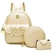 Canvas Sling Bag Travel Shoulder Backpack Chest Crossbody Daypack for Women Men (Black)
