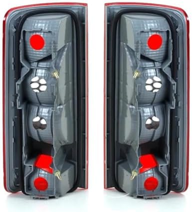 Tail Light Side Tail Lamp Light Lens Cover Replacement Rear Brake Light(1pair)