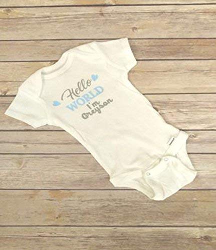 hello world onesie newborn