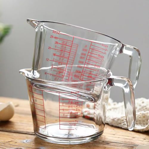 Vaso medidor de vidrio de 4 tazas miniatura 7
