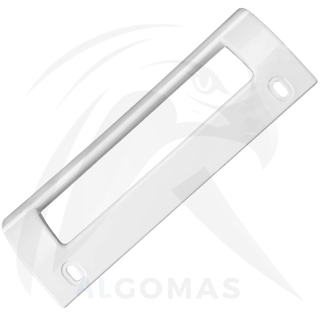 MIRTUX Kit 2 Maniglie Porta Frigorifero Bianche - Compatibili Balay, Bosch, LG, Crolls - Ricambio 93613, 19.7x7.5 Cm