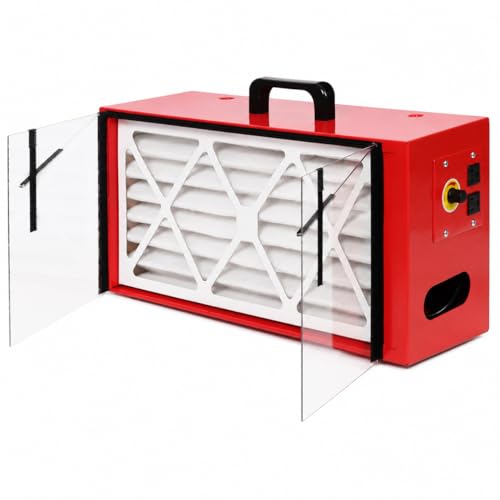 Tabletop Dust Collector with Portable Air Filtration