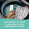 Tru Earth Compact Dry Laundry Detergent Sheets, Unscented - Up to 128 Loads (64 Sheets) - Paraben-Free - Original Eco-Strip Liquidless Laundry Detergent, Travel Laundry Sheets #5