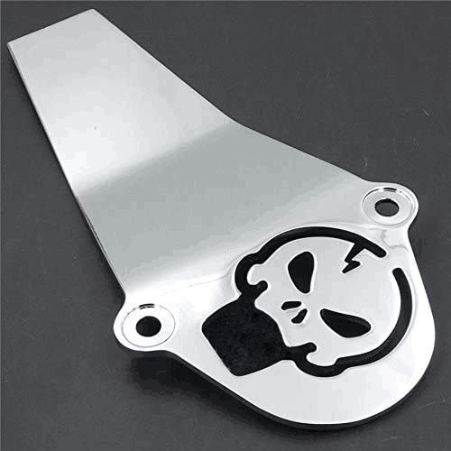 XKH- Motorcycle Chrome Skull Aluminum Drive Shaft Cover Compatible with V-Star 650 1100 Classic [B00Y7C9FNK]