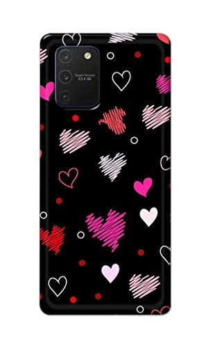 Image of PRINTFIDAA Vibrations of Love Hard Back Cover for Samsung Galaxy Note 10 Lite /Samsung A81 / SM-N770F / DS Back Cover -(P6) KAT1009