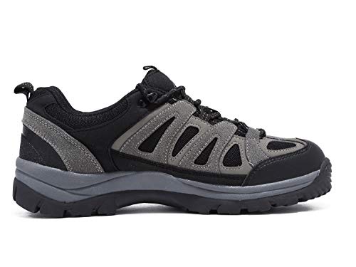 EYUSHIJIA Tênis de caminhada masculino impermeável para uso ao ar livre, Black-a, 10.5
