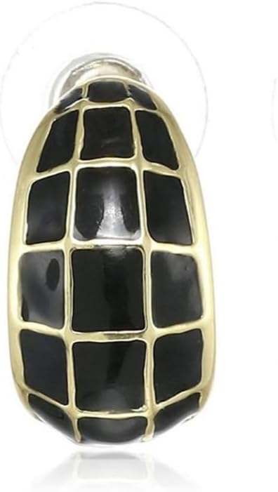 Estele 24 Kt Gold Plated Green and gold plates box trendy design studs for women