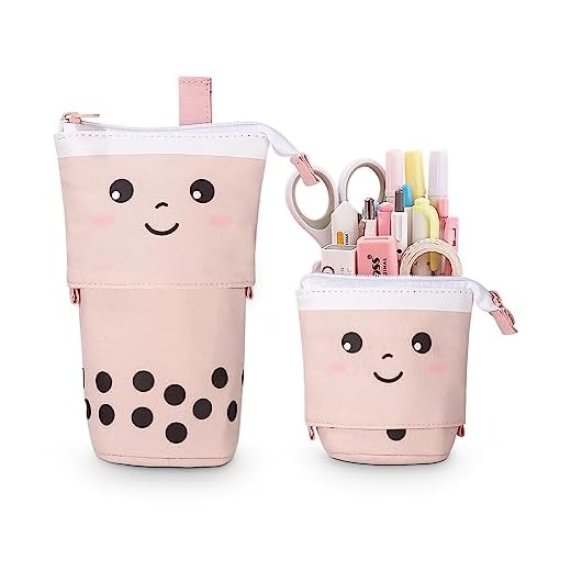 Xespis Federmäppchen Reißverschluss, Teleskopisch Mäppchen