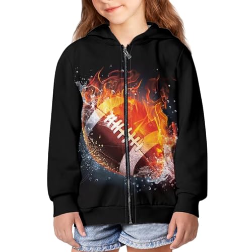 Image of Biyejit Kids Novelty 3D Graphic Printed Hooded Sweatshirt