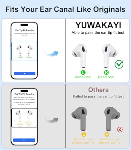 Image of Ear Tips for Airpods Pro 3 - Silicone Earbud Replacement for Airpods Pro 3 (2025) - Rubber Tip Small Medium Large for Airpod Pro 3 (S /M /L, 3 Pairs)
