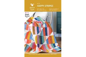 Quilty Love Happy Stripes Quilt Pattern