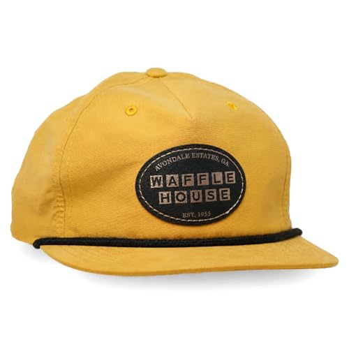 Waffle House Official Retro Rope Hat Yellow