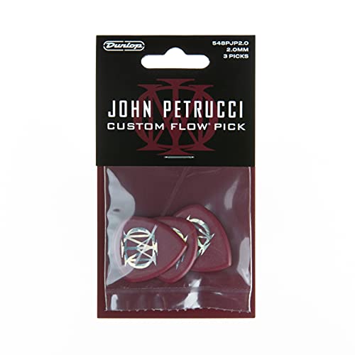 Jim Dunlop 548PJP200 Médiators Flow John Petrucci 2,00mm sachet de 3 - Les Beatles, Paul McCartney, John Lennon, RIngo Starr, George Harrison Jim Dunlop 548PJP200 Médiators Flow John Petrucci 2,00mm sachet de 3 – Image 5