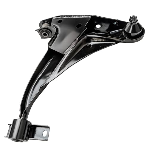 Image of Detroit Axle - 4pc Front End Control Arms Kit for 2002-2003 Ford Explorer Mercury Mountaineer, 2 Lower Control Arms 2 Outer Tie Rod Ends Replacement