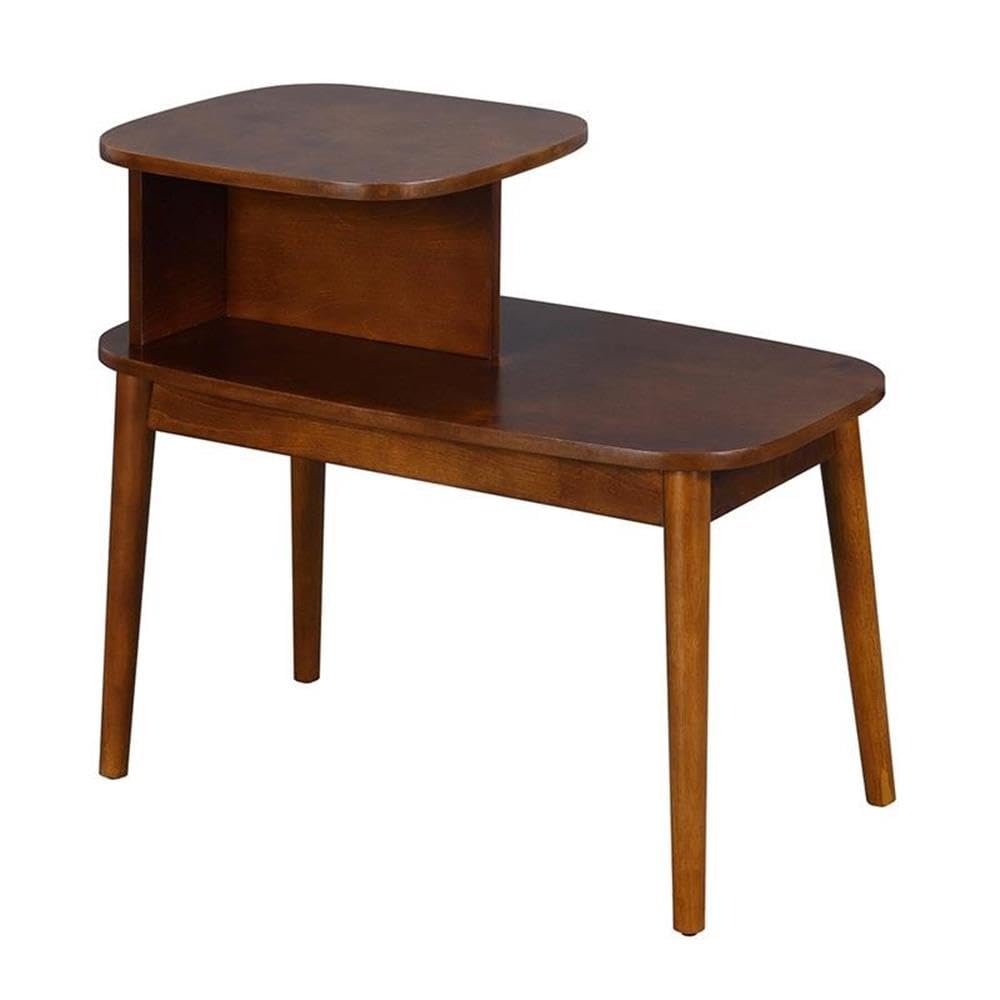 Convenience Concepts Maxwell Mid Century End Table, Espresso