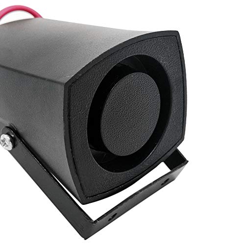 Ajcoflt Buzina de sirene de alarme 12V / 24V Buzzer Speaker Buzina de aviso de reversão durável Buzi