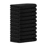 Luckytowel 10er Set Seiftücher 30x30 cm 100% Baumwolle, 600g/m² Oeko-Tex Waschlappen Set 10er Pack...