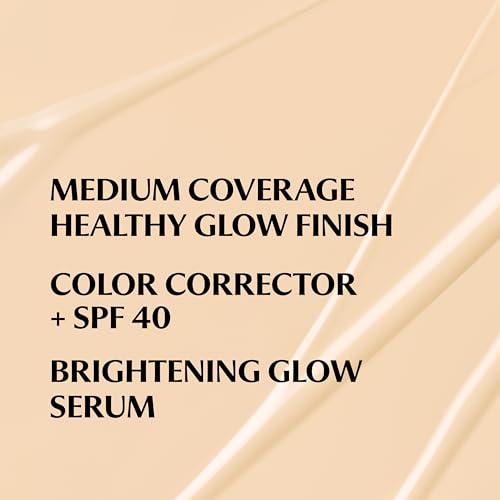 Image of IT Cosmetics CC+ Nude Glow SPF 40 - Medium Coverage Foundation, 2% Niacinamide + Hyaluronic Acid Brightening Glow Serum, Lightweight Up to 24H Hydration, Normal to Dry & Mature Skin - 1.08 fl oz