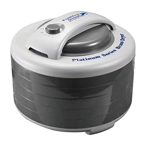 Frankford Arsenal Platinum Series 110V 5 Tray Brass Dryer for Reloading gray Cover