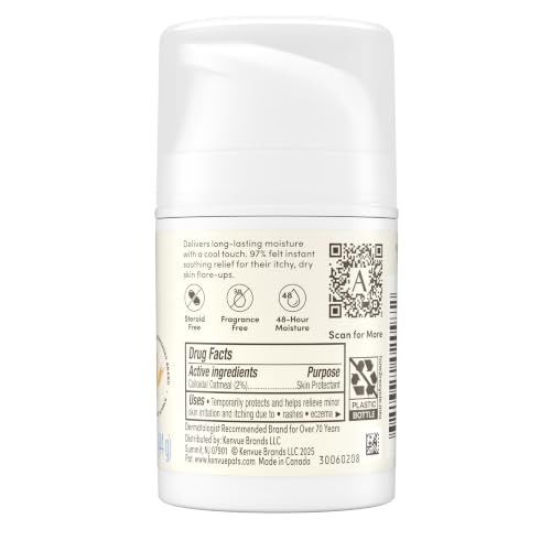 Aveeno Eczema Therapy Rescue Relief Treatment Gel Cream, 1.5 oz - image 7
