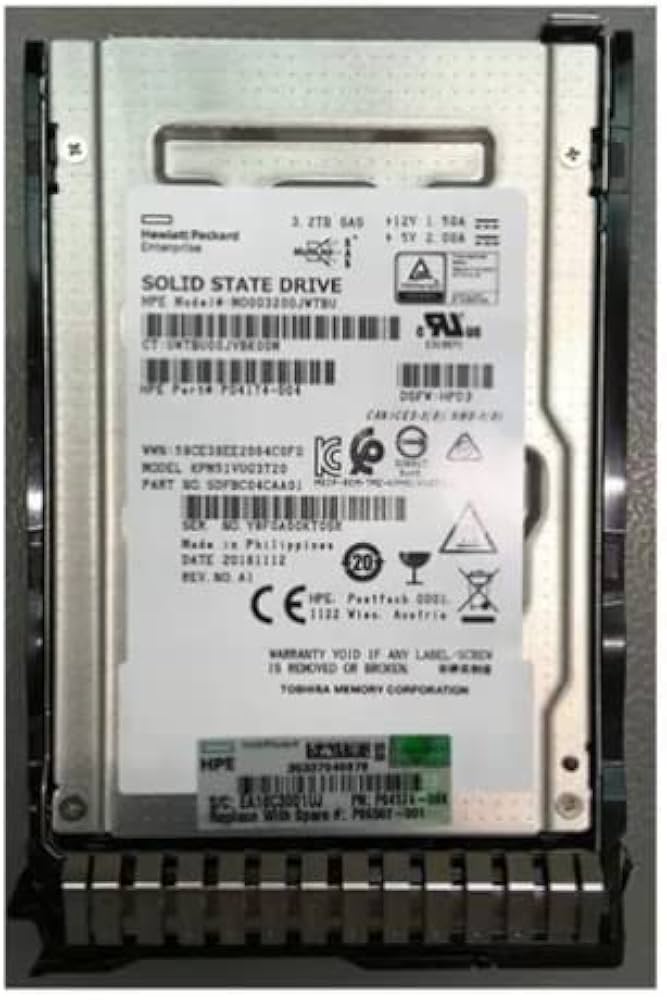 Amazon.com: Hewlett Packard Enterprise HPE 3.84TB SATA Ri SFF SC