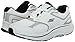Skechers Men's Go Run Consistent 2.0 Silver Wolf Sneaker, White/Silver, 9
